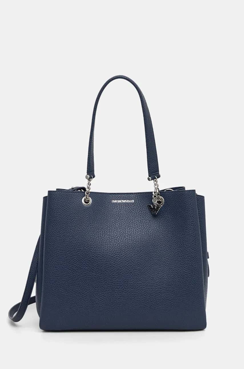 Kabelka Emporio Armani tmavomodrá farba, Y3D158 YFN6E