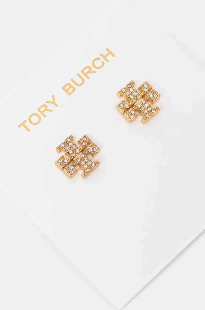 Tory Burch - Náušnice KIRA PAVE STUD 53423