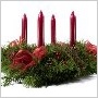 Tradičné červené adventné sviečky porazili tento rok fialové