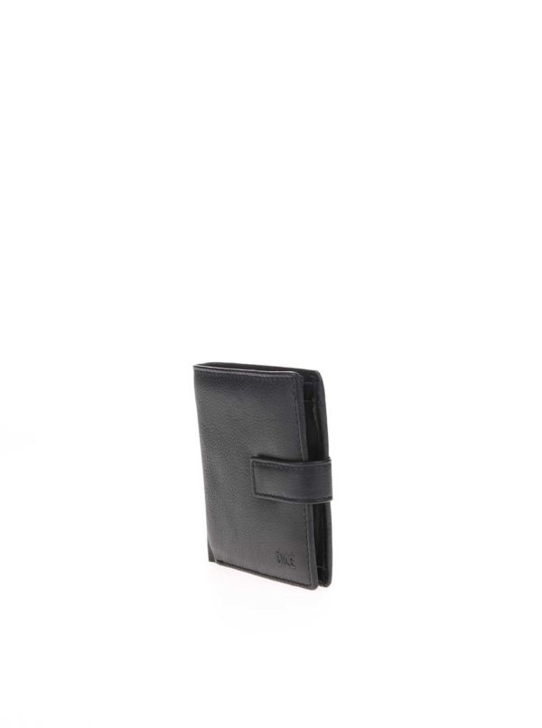 Čierna kožená peňaženka Dice Darcy