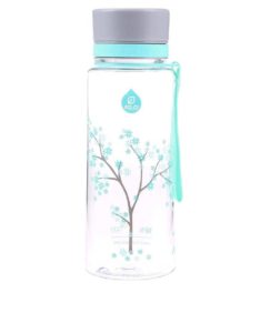 Plastová fľaša s tyrkysovým stromom EQUA (600 ml)