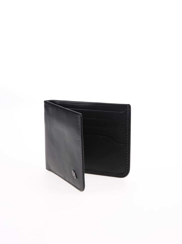 Čierna kožená peňaženka Bellroy Hide & Seek