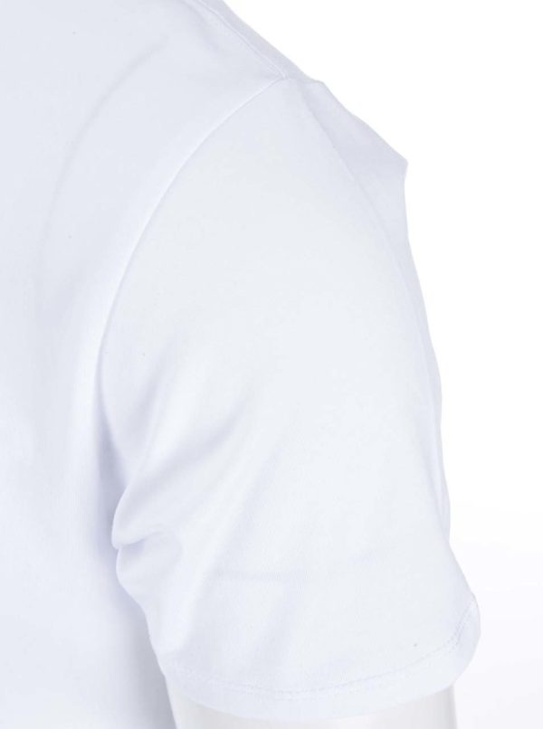 Biele basic tričko Selected Homme Pima