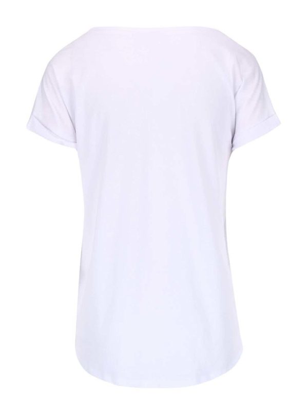 Biele basic tričko VILA Dreamers