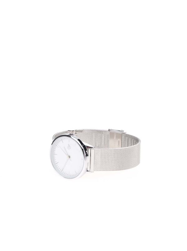 Dámske hodinky v striebornej farbe  CHPO Nando Mini Silver