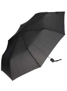 Čierny pánsky skladací dáždnik Doppler