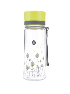 Plastová fľaša s motívom zelených listov EQUA (400 ml)