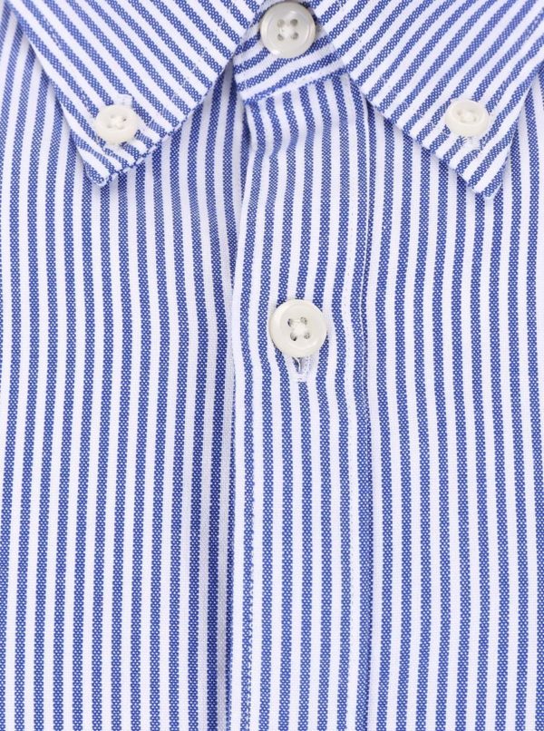 Bielo-modrá pruhovaná košeľa Selected Homme Collect