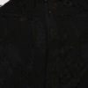 Čierne čipkované šaty s 3/4 rukávom AX Paris