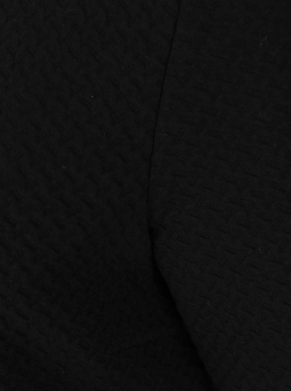 Čierny dlhší kardigan s prešívaným vzorom VILA Naja