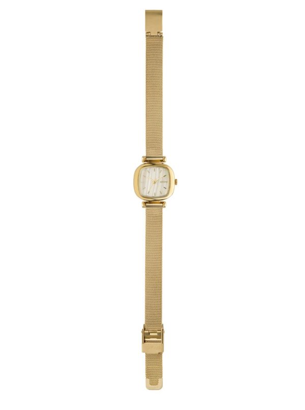 Dámske hodinky v zlatej farbe s nerezovým remienkom Komono Moneypenny Royale