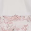 Krémovo-ružové šaty s detailmi v zlatej farbe AX Paris
