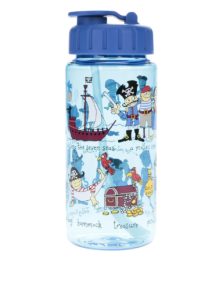 Modrá chlapčenská fľaša na pitie Tyrrell Katz Pirates