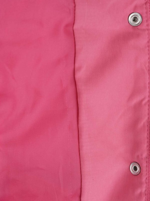Ružová dámska prešívaná bunda M&Co