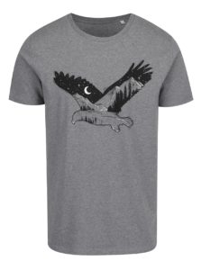 Sivé pánske tričko ZOOT Originál Eagle