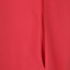Červené šaty na ramienka so zipsom Closet
