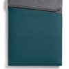 Sivo-modrý obal na notebook s koženými detailmi Bellroy Laptop Sleeve Extra 15"