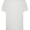Svetlosivé melírované basic tričko s krátkym rukávom Burton Menswear London