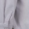 Sivá pruhovaná dlhá voľná košeľa ZOOT