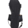 Čierne dámske kožené sandále Geox Formosa