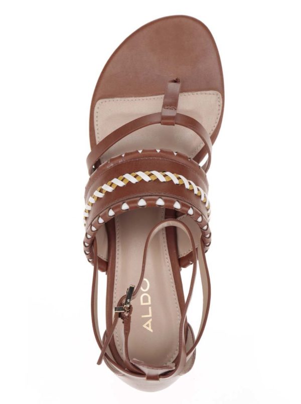 Hnedé dámske sandále ALDO Nadya