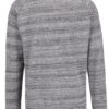 Sivý melírovaný sveter Shine Original