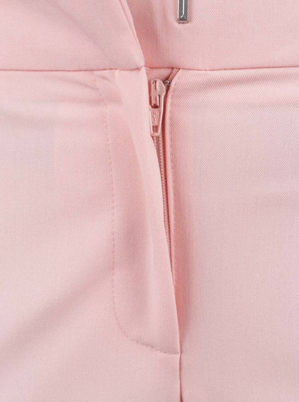 Ružové skrátené nohavice Dorothy Perkins