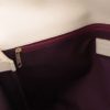Béžová kožená listová kabelka Elega Lola