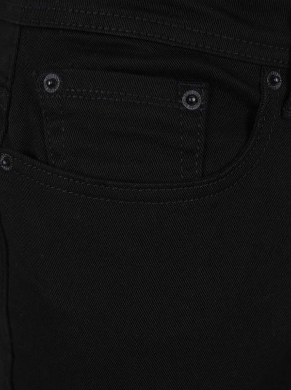 Čierne stretch slim nohavice Burton Menswear London 