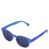 Modré unisex slnečné okuliare so zrkadlovými modrými sklami IZIPIZI #C