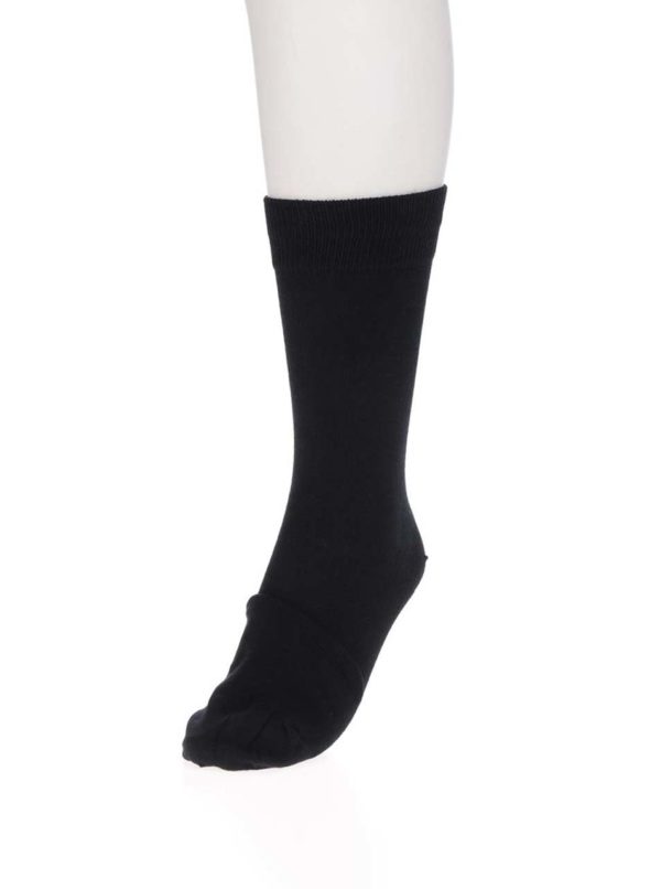 Súprava troch párov ponožiek v čiernej farbe Selected Homme Cotton