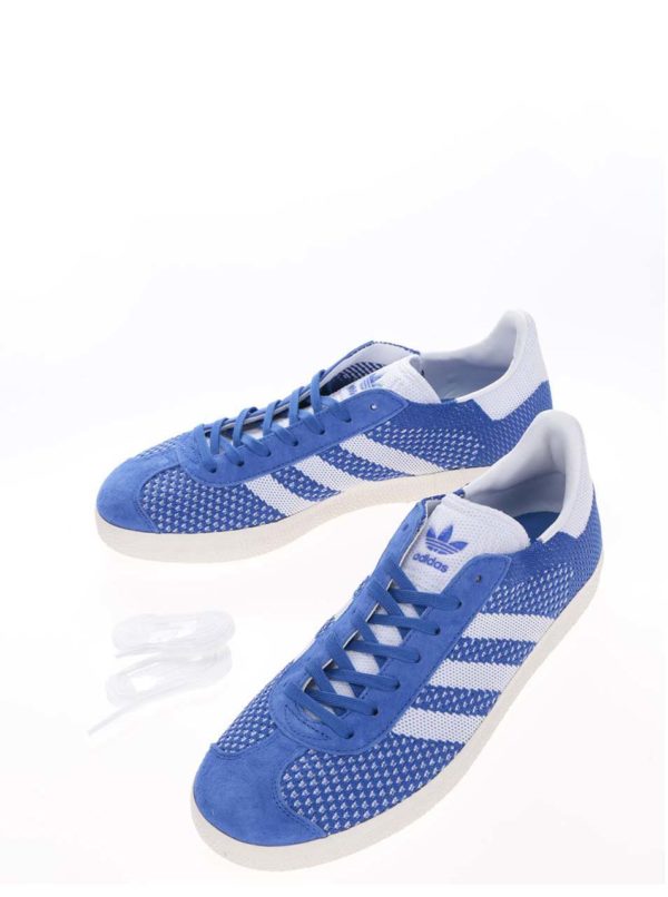Modré pánske tenisky adidas Originals Gazelle