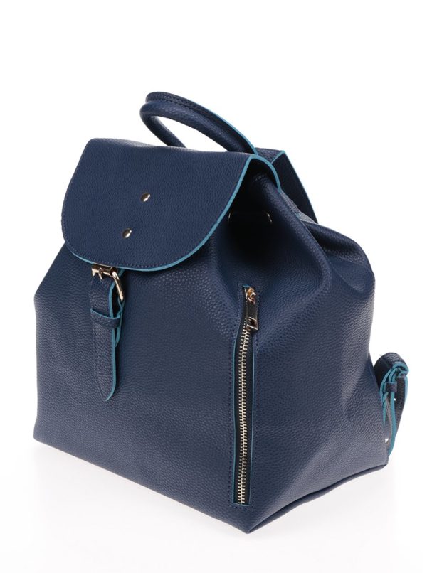 Modrý batoh so zipsom Fez by Fez Zaino Zip