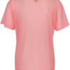 Ružové sieťované tričko s potlačou Miss Selfridge