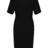 Čierne šaty s krátkym rukávom Selected Femme Lamira
