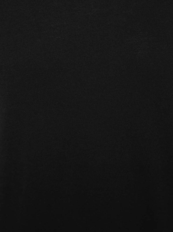 Čierne basic tričko s krátkym rukávom Selected Homme Newmerce
