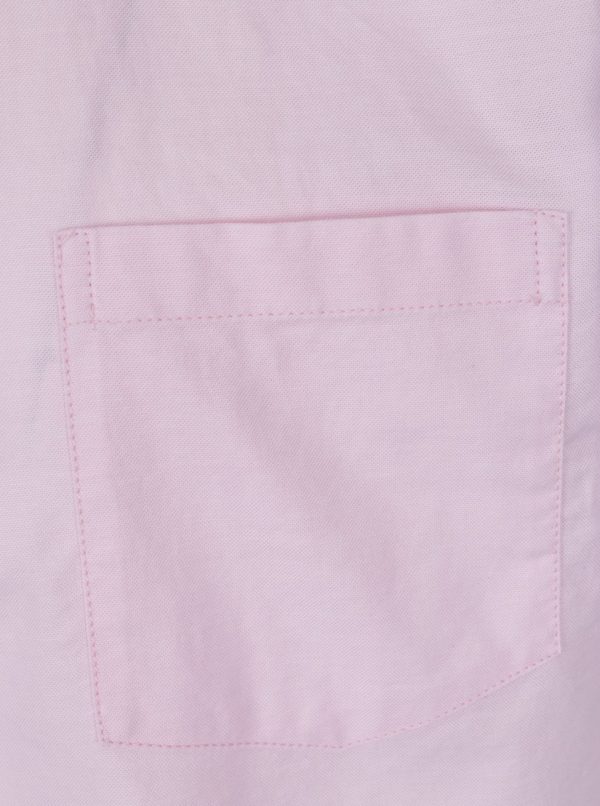 Ružová košeľa s krátkym rukávom Burton Menswear London