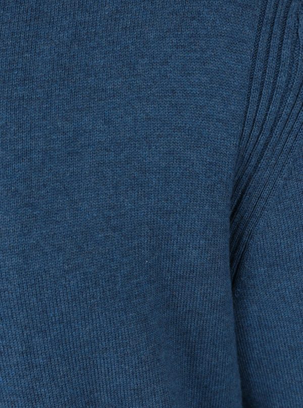 Modrý pánsky sveter BUSHMAN Freer