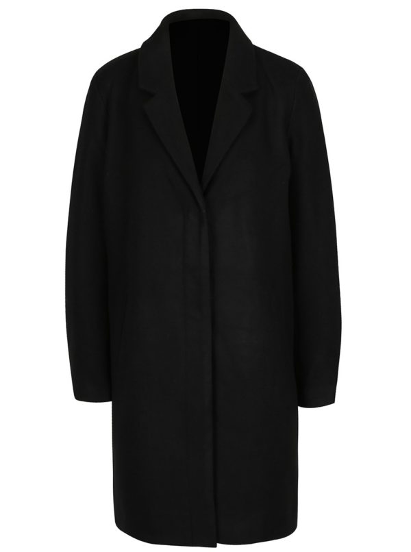 Čierny kabát VILA Comdon