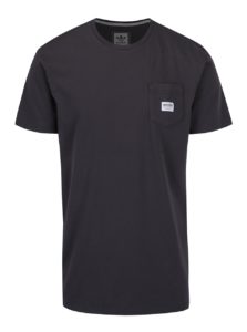 Sivé pánske tričko s vreckom adidas Originals