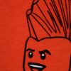 Oranžové chlapčenské tričko s nášivkami Lego Wear Teo