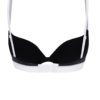 Bielo-čierna push-up podprsenka DKNY