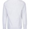 Krémová vzorovaná košeľa s náprsným vreckom Burton Menswear London