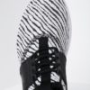 Čierno-biele dámske vzorované tenisky Nike Juvenate SE