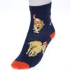 Tmavomodré chlapčenské vzorované ponožky Cath Kidston