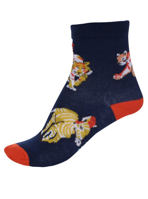 Tmavomodré chlapčenské vzorované ponožky Cath Kidston