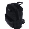 Čierny batoh z umelej kožušiny HXTN supply 12 l