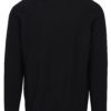Čierny sveter s okrúhlym výstrihom Burton Menswear London