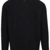 Čierny sveter s okrúhlym výstrihom Burton Menswear London