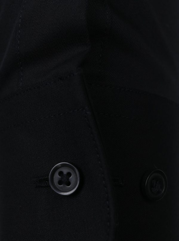 Čierna formálna slim fit košeľa Jack & Jones Non